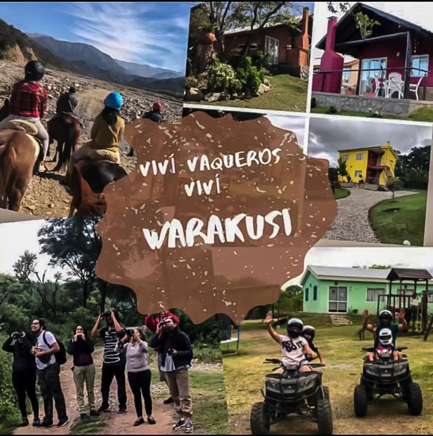Casitas De Campo Wara Kusi En Las Afueras De La Ciudad De Salta Vaqueros Exterior photo